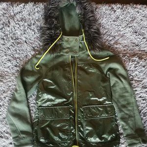 Adidas women jacket/coat with hoodie